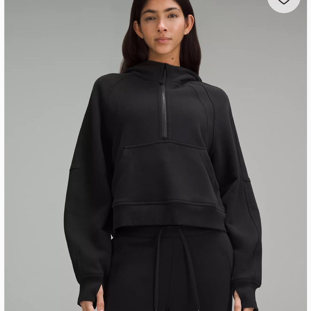 Lululemon navy quarter zip scuba